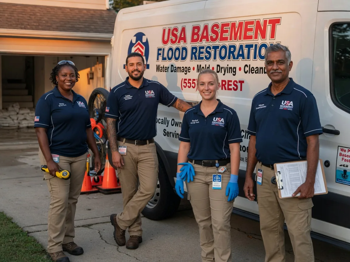 Basement Flood Cleanup company in Elsah, IL